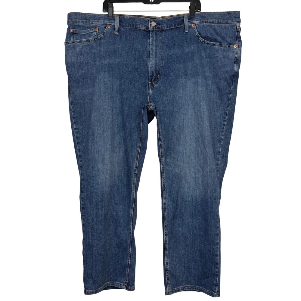 Levi's 541 Athletic Taper Jeans Mens 50x30 (Actual 28) All Seasons Tech Med Blue
